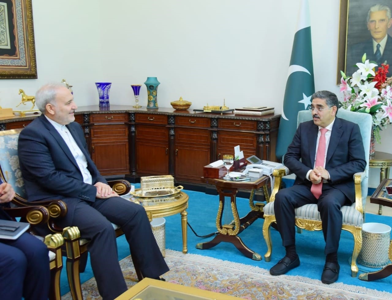 Pak-Iran greater trade, connectivity to promote regional peace, prosperity: PM