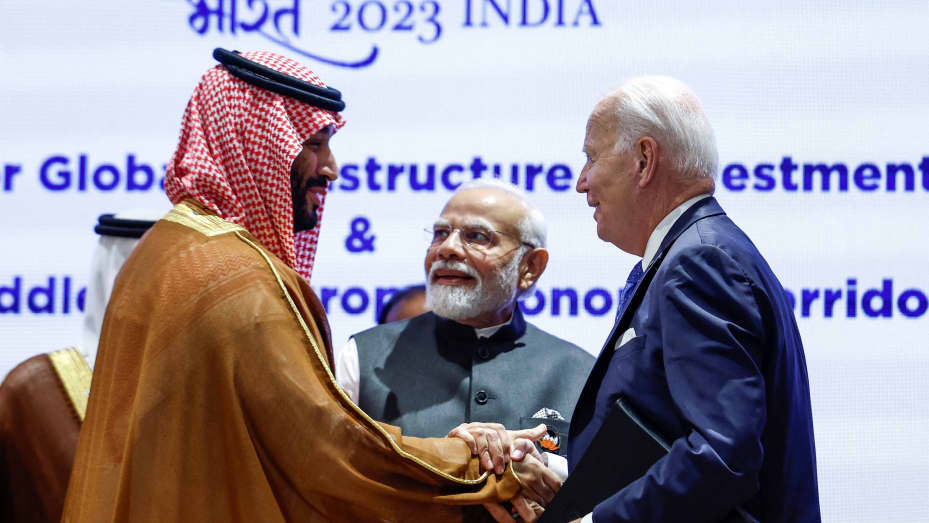 US, India, Saudia, EU unveil rail, ports deal on G20 sidelines