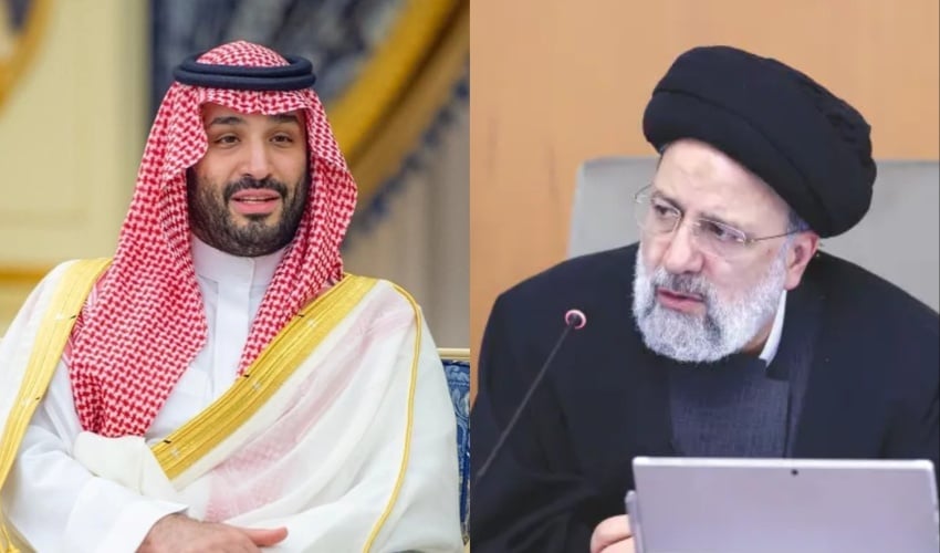 Iran president, Saudi crown prince speak for first time since ties restored