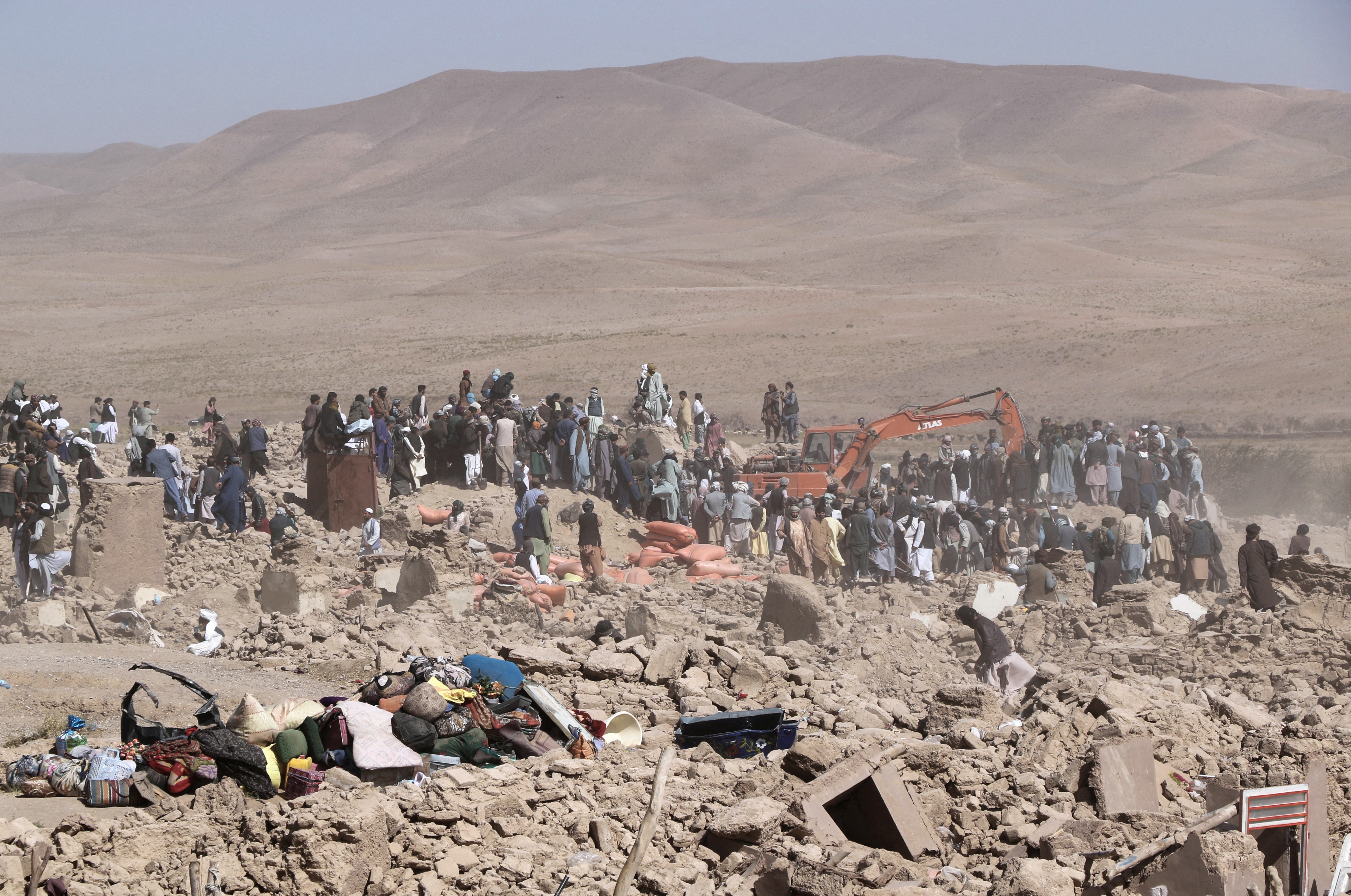 Deaths mounting as Afghan earthquakes kill 2,445
