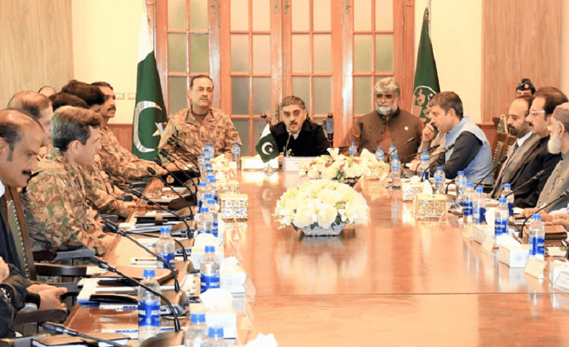 COAS, PM take stock of security situation in Balochistan