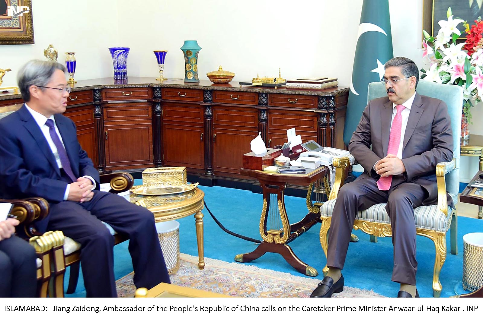 PM Kakar lauds Xi's visionary Belt, Road Initiative