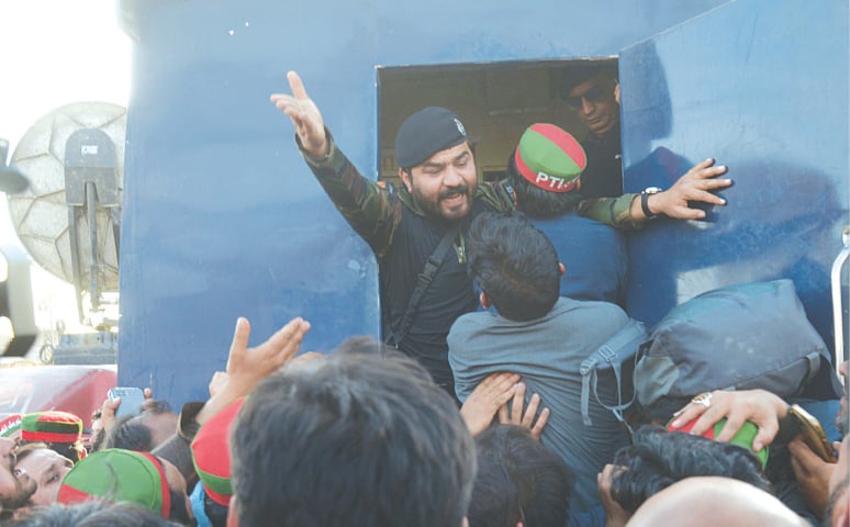 Atif flays police as 86 PTI leaders booked for participating in Mardan Workers' Convention