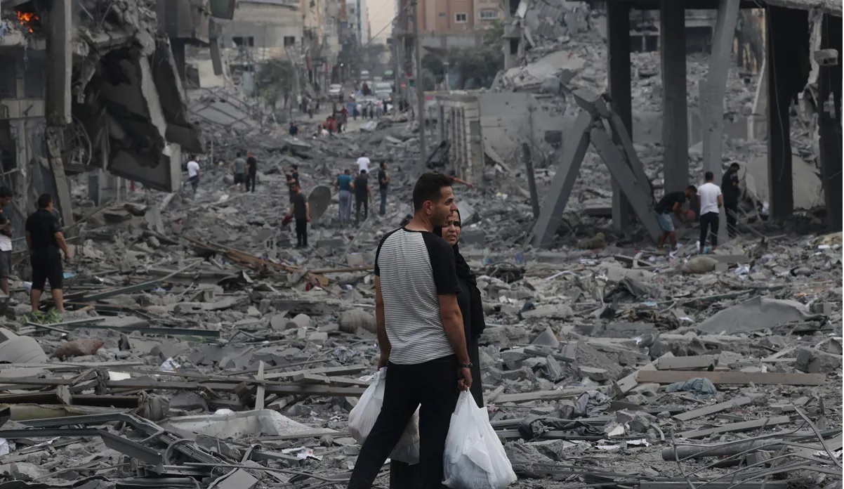 Saudi calls out Israel's attacks on Gaza, displacement