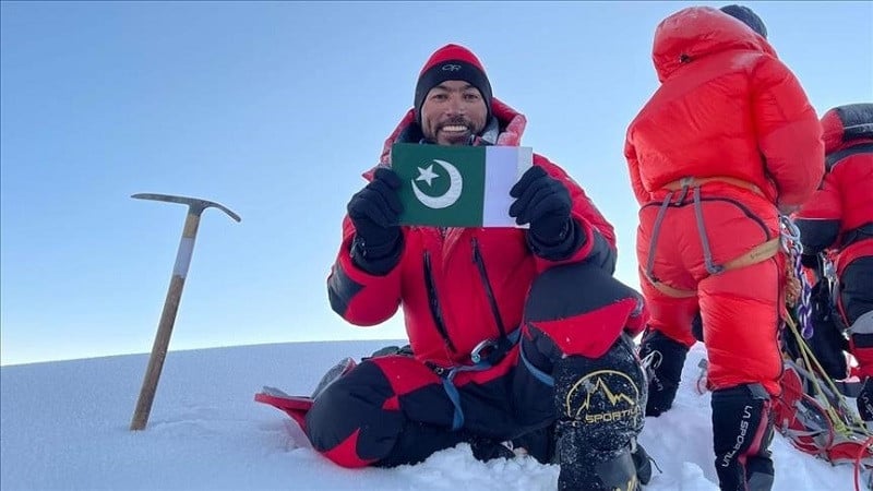 Sirbaz Khan becomes 1st Pakistani to ascend 13 peaks above 8,000 metres