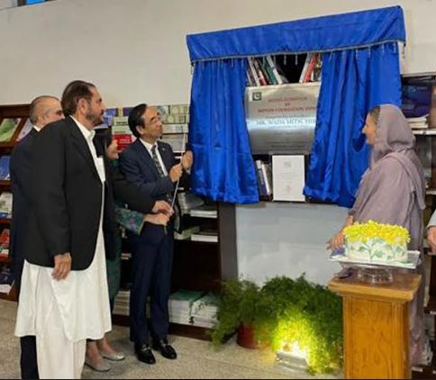 Japanese Embassy donates 55 books to Gandhara University Peshawar