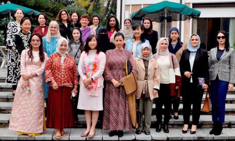 Japanese envoy’s spouse organizes event to welcome autumn