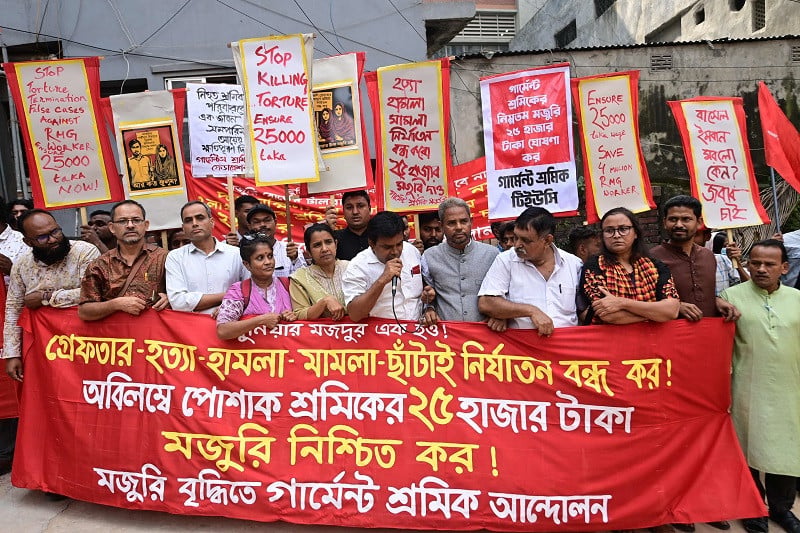 Bangladesh garment workers reject 56% pay rise