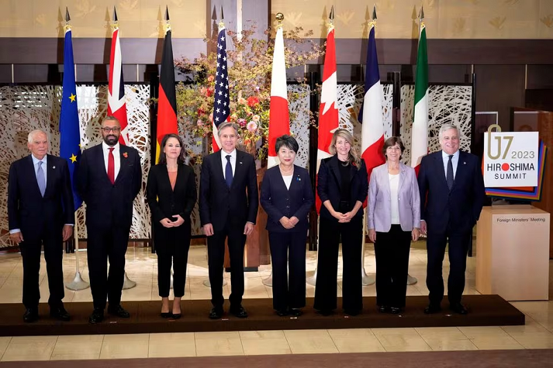 G7 calls for humanitarian pauses in Gaza, hostages' release