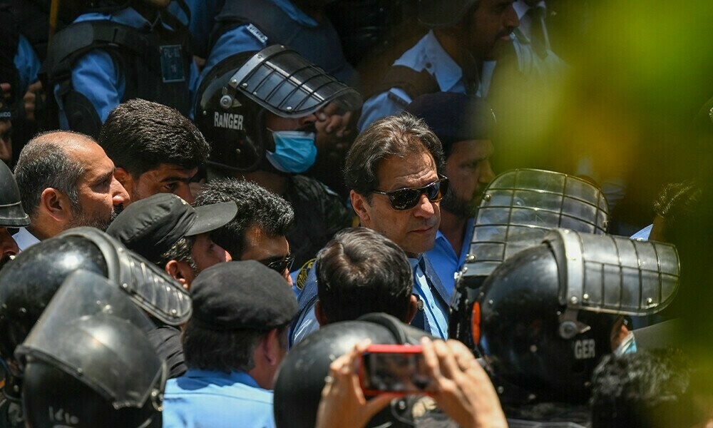 LHC single bench refers Imran Khan’s plea against jail trial to full bench