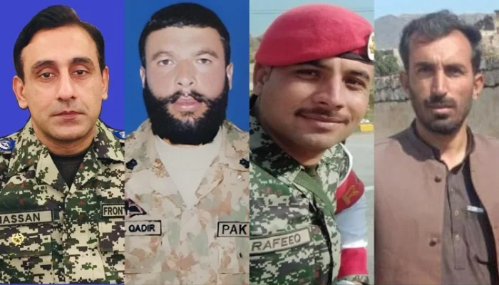 Army officer among four soldiers martyred in KP anti-terror operation