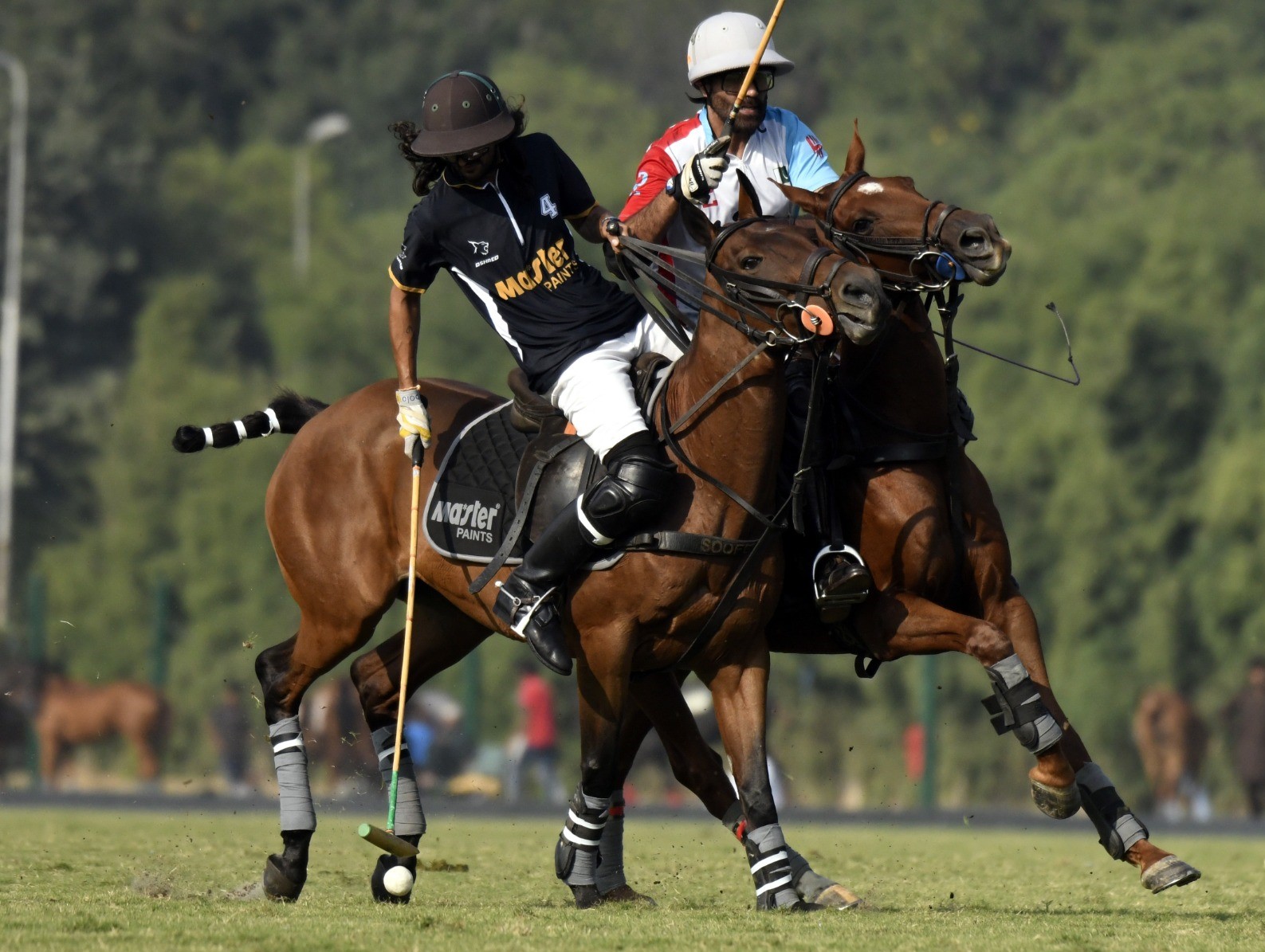 Patrons Aibak Polo Cup: Newage/Master Paints, DP score contrasting victories