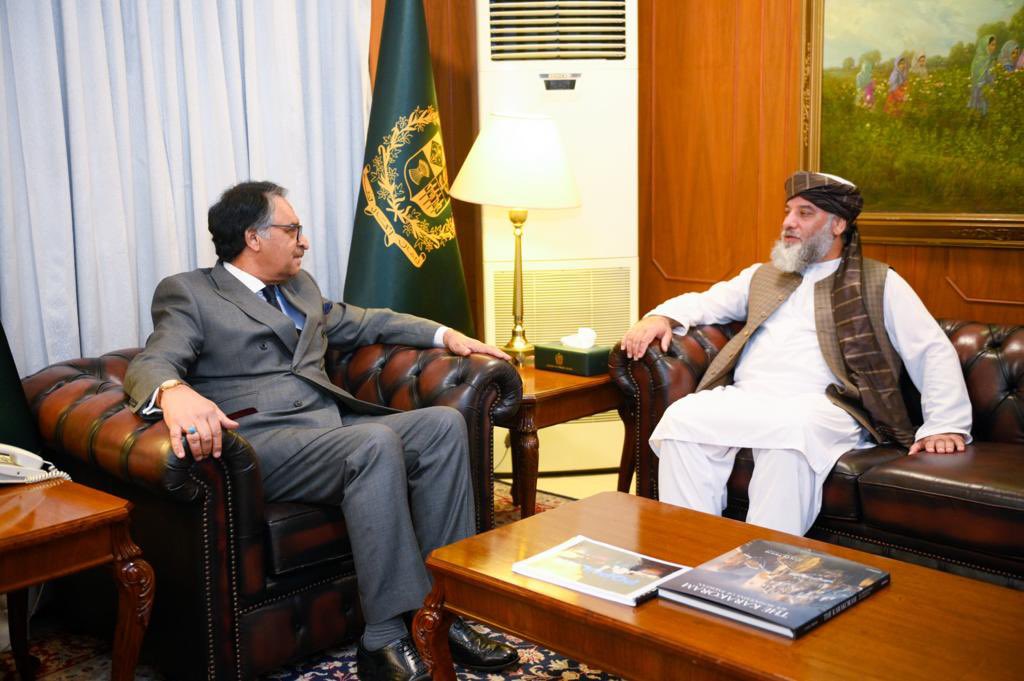 Afghan minister raises issue of refugees’ assets with FM Jilani