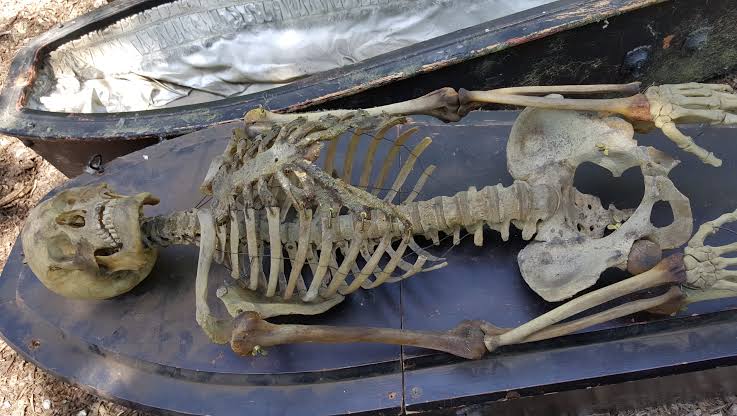 Human skeleton discovered from a house in Karachi