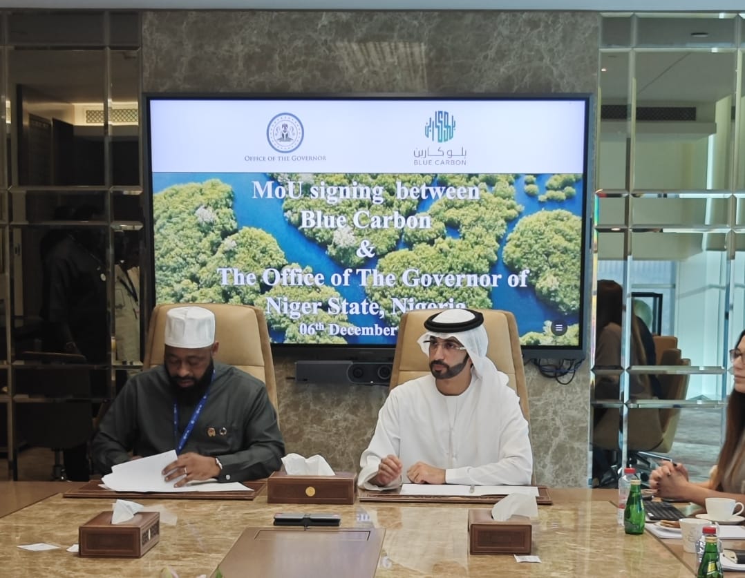 Blue Carbon join forces with Niger state to plant one billion trees