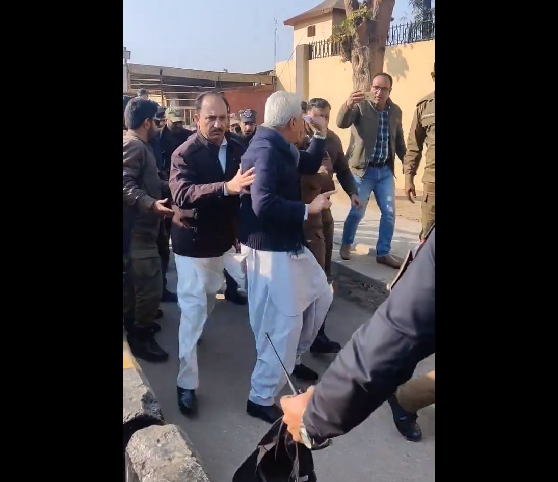 PTI’s Qureshi manhandled, re-arrested upon release from Adiala Jail