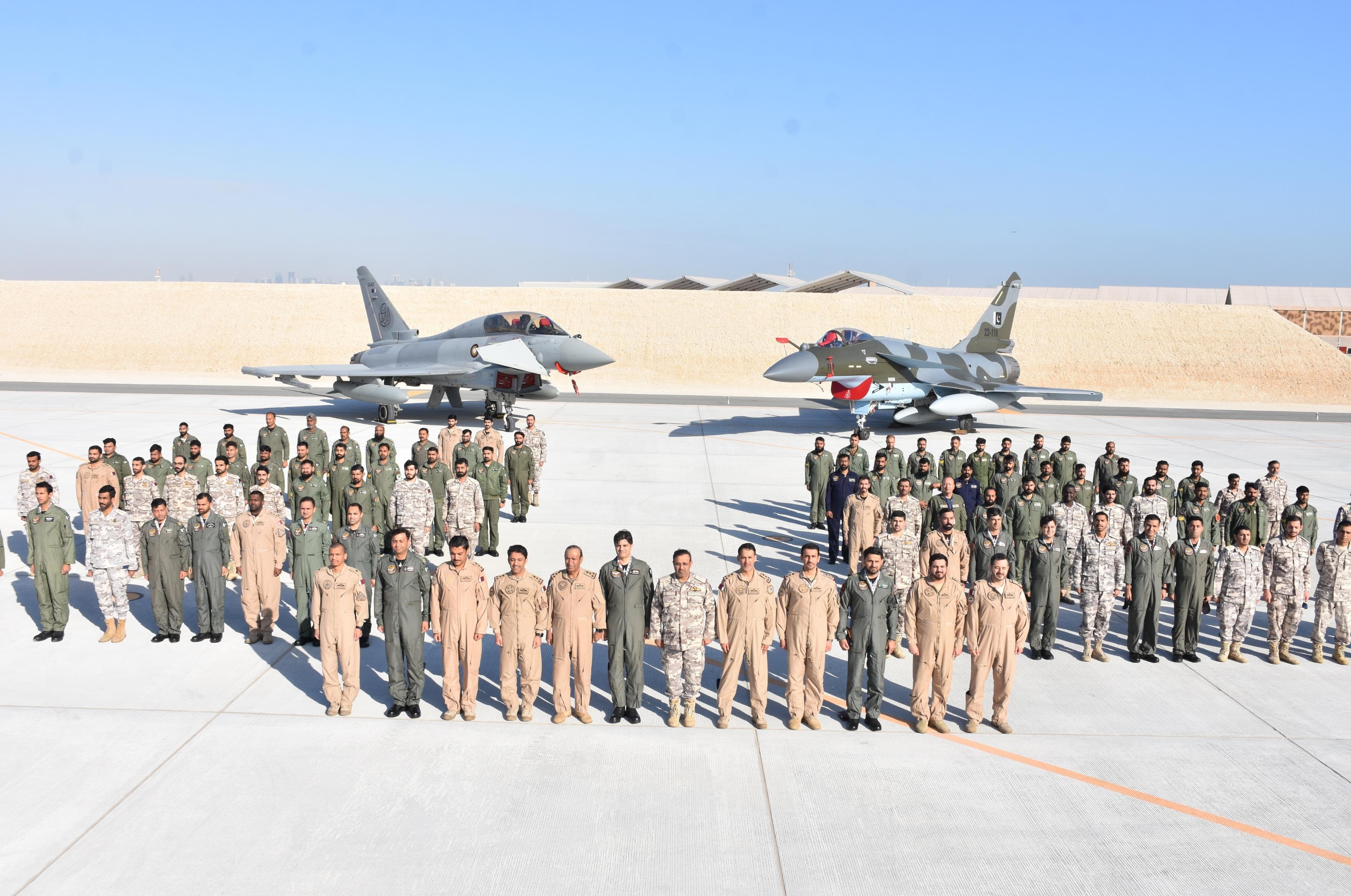 Pakistan, Qatar field jet fighters as Exercise Zilzal-II begins