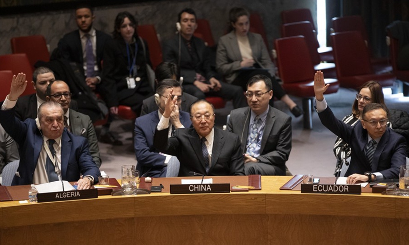 China terms US veto to cease-fire resolution in Gaza as 'license to kill'