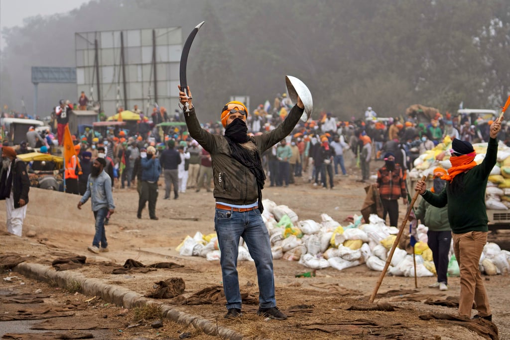 Young Indian protesters determined to secure agrarian reforms from Modi govt