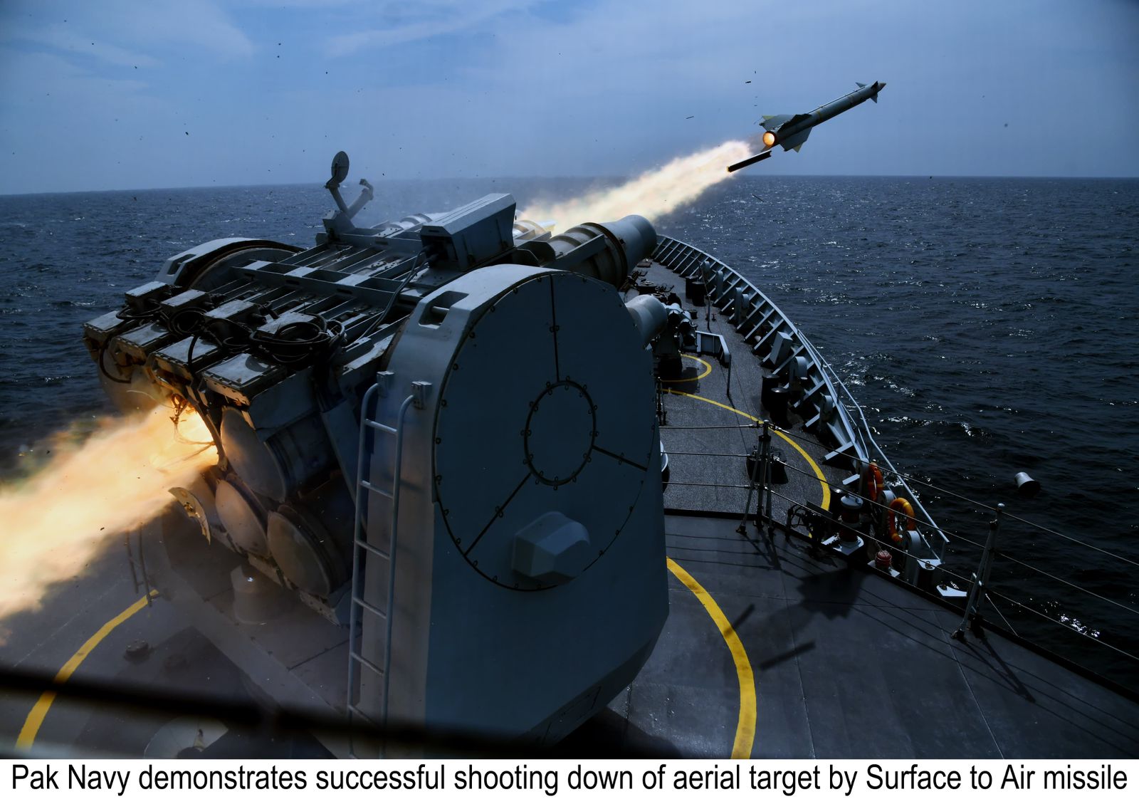 Pakistan Navy demonstrates firepower in Exercise Sea Spark 2024