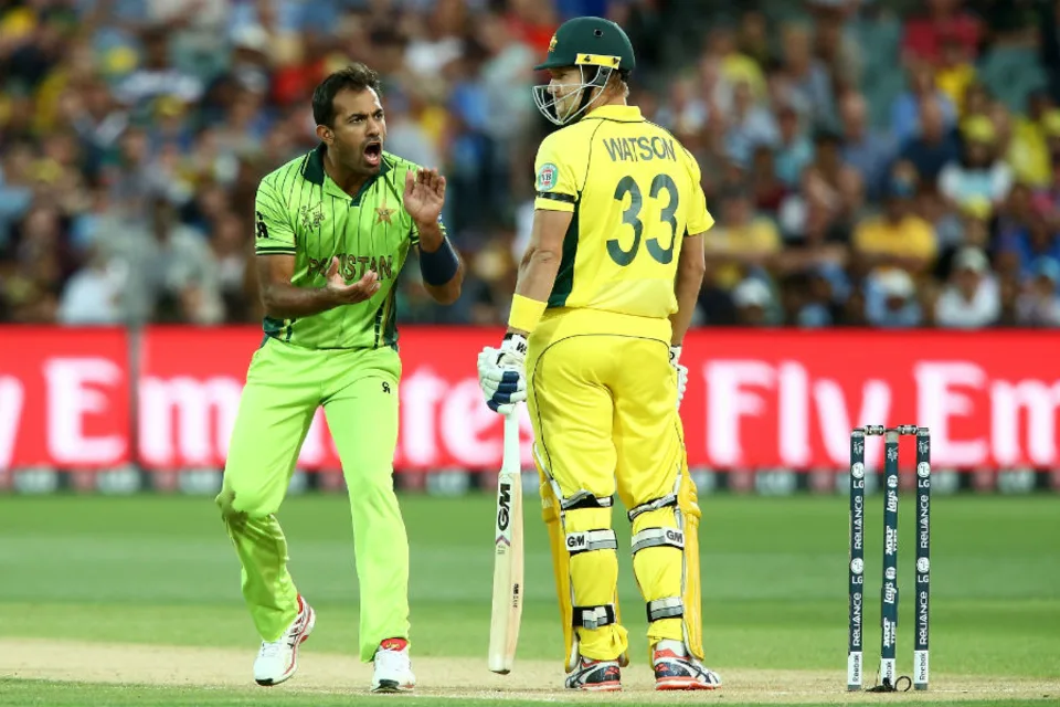 WATCH: ICC releases highlight reel of Wahab Riaz spell to Watson in CWC 2015