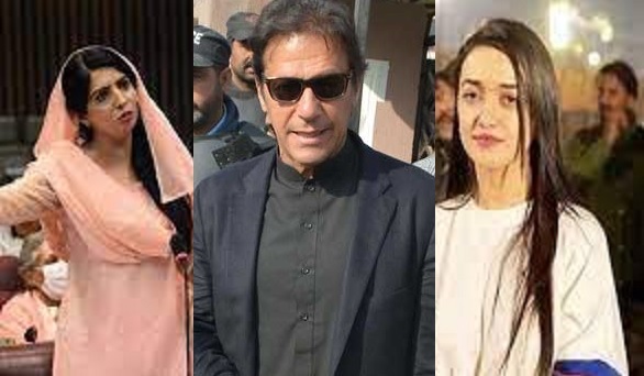 ATC postpones Imran's bail in arson case until tomorrow;  grants bail to Aliya Hamza and Sanam Javed