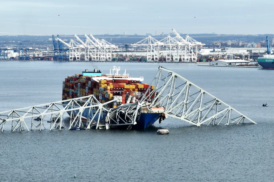 Baltimore bridge collapse: 'No hope' for six missing men as search suspended