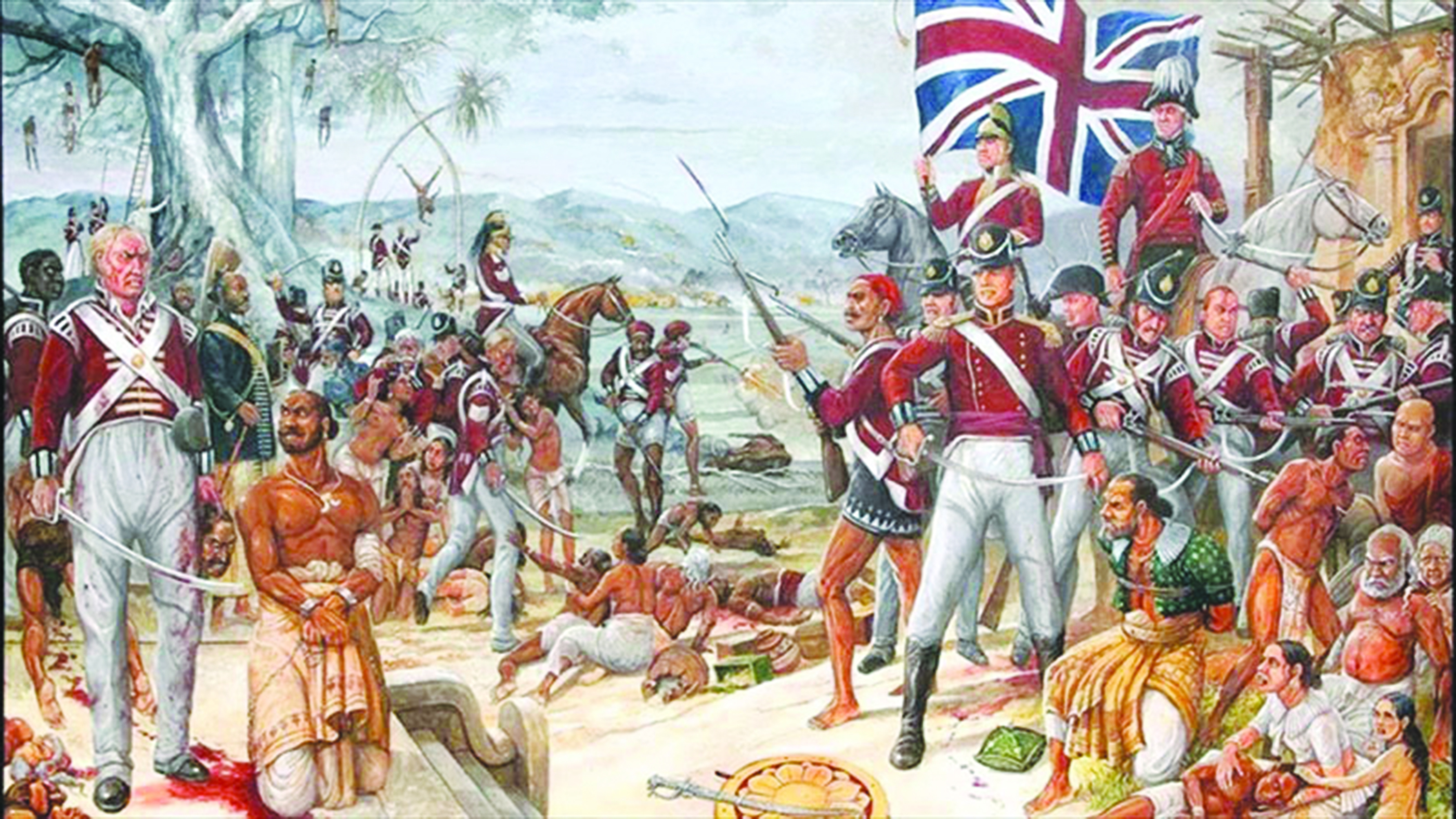 The Muslims and the British in the subcontinent