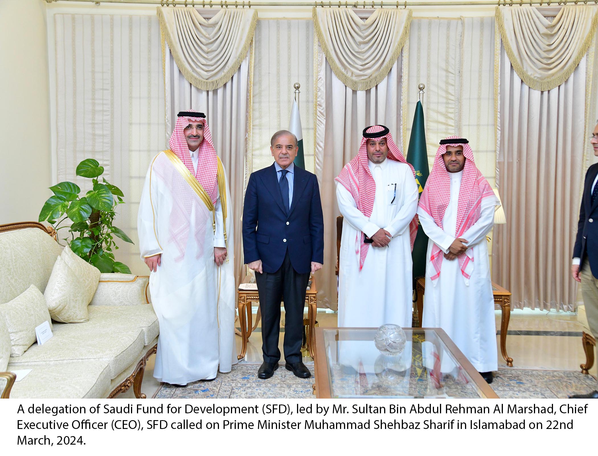 PM, Saudi Fund delegation discuss ongoing development projects