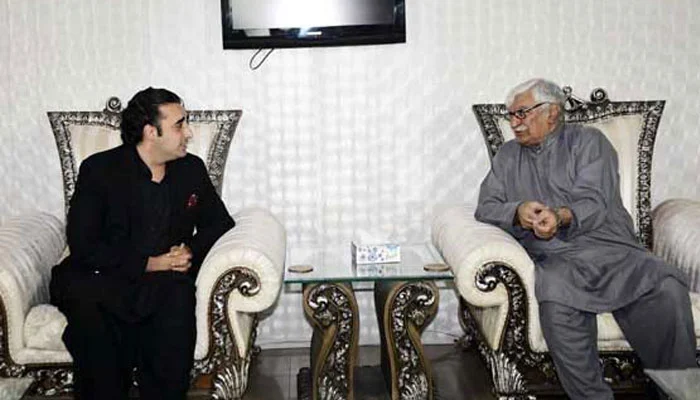 Bilawal calls on Asfandyar Wali, condoles death of his wife