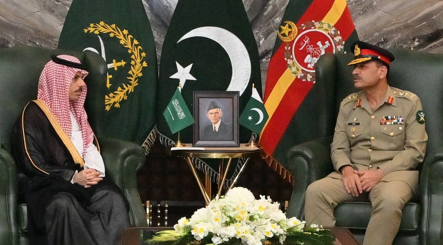 COAS, Saudi FM discuss policies to bolster bilateral cooperation further