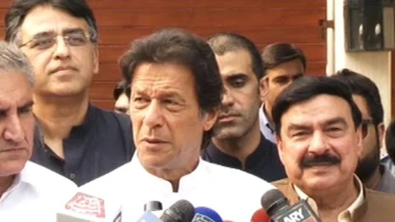 ‘Azadi March Case’: Court reserves verdict on acquittal pleas of PTI founder, Sh Rashid, others