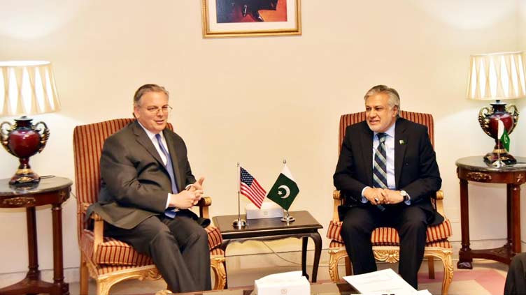 Dar, Blome discuss ‘recent events in region’