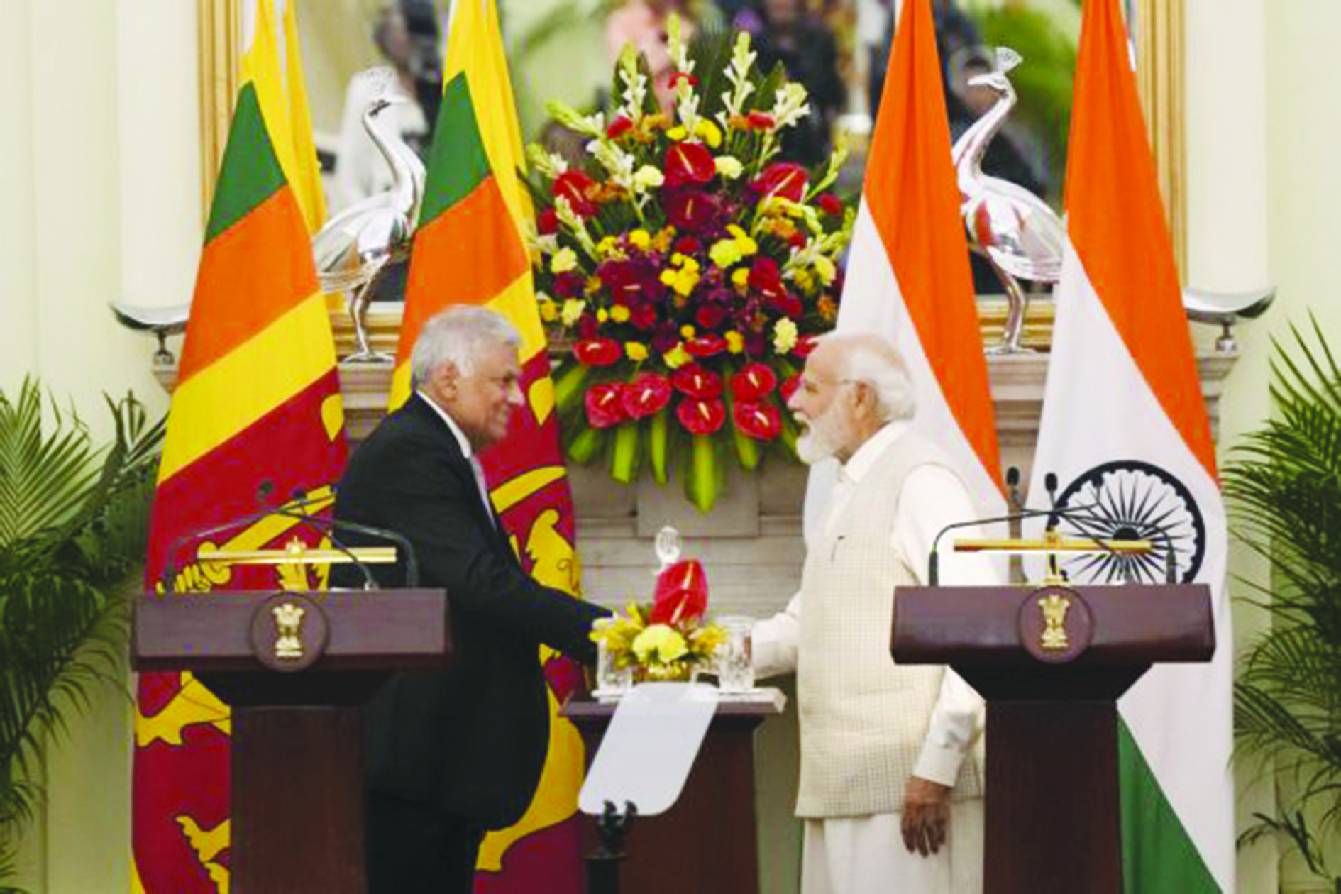 India’s diplomatic war with Sri Lanka