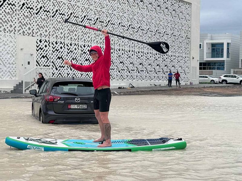 Dubai flooded after heavy rains, stay-home advisory issued