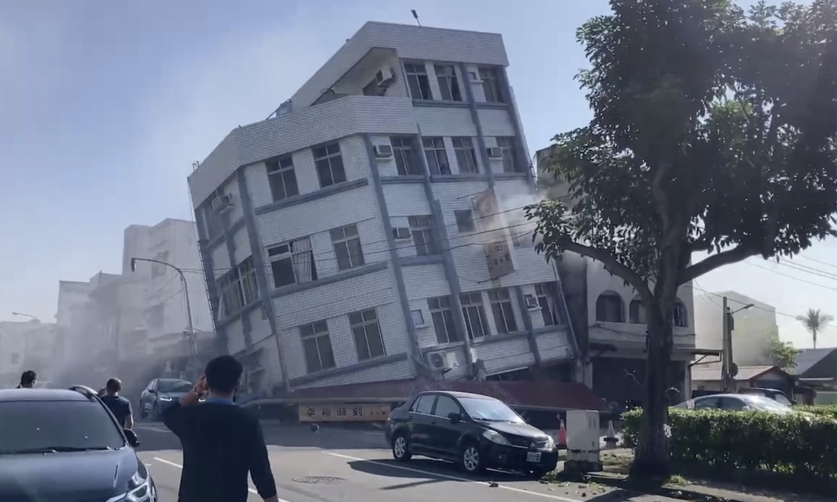 At least 10 dead, 934 injured after strongest earthquake in decades hits Taiwan island
