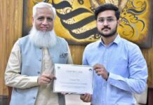 UoG student leads team as environmental initiative takes root at FC College