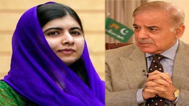 Malala asks PM Shehbaz to spend more on education