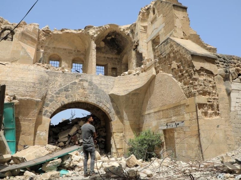 Palestinians mourn history as Israel destroys archaeological sites in Gaza