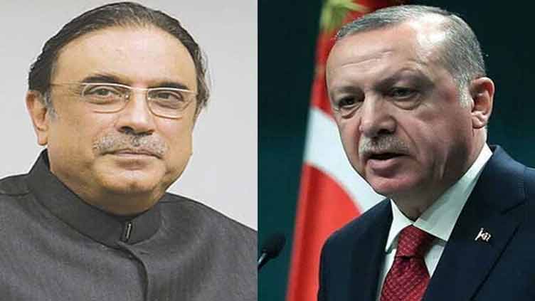 President Zardari pledges to enchance bilateral ties with Turkiye