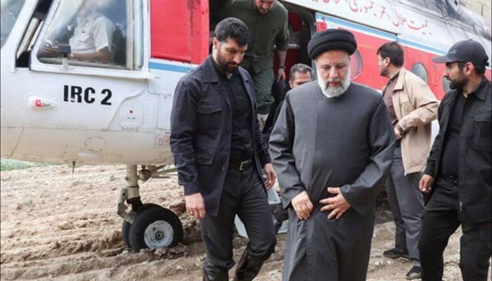 Helicopter in Iranian president's convoy involved in accident: state TV