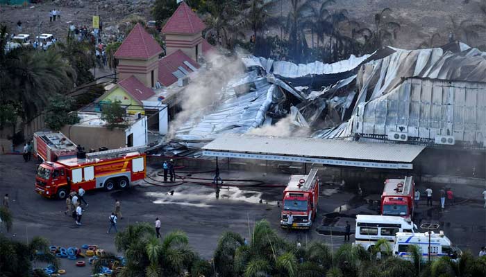 Massive fire at family entertainment venue in India's Rajkot kills 27
