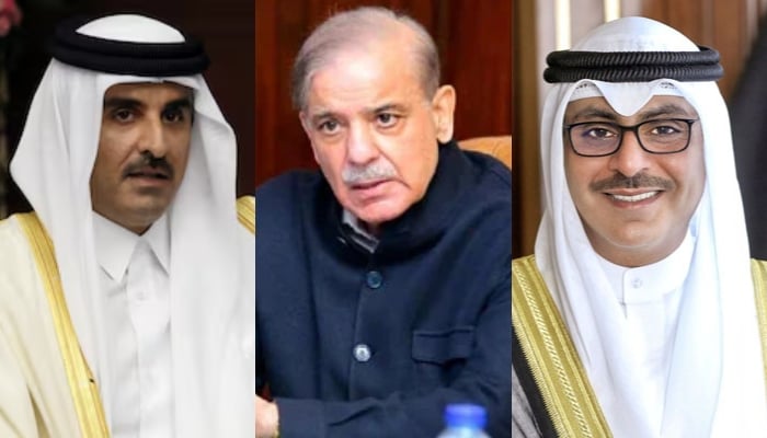 Emirs of Kuwait, Qatar accept PM Shehbaz's invitation to visit Pakistan