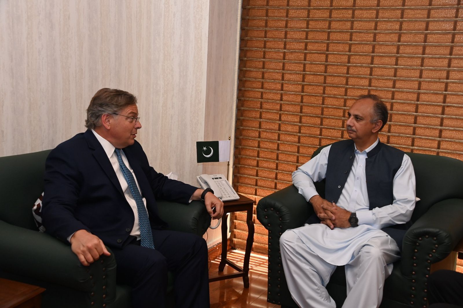 US envoy holds detailed discussions with PTI leaders