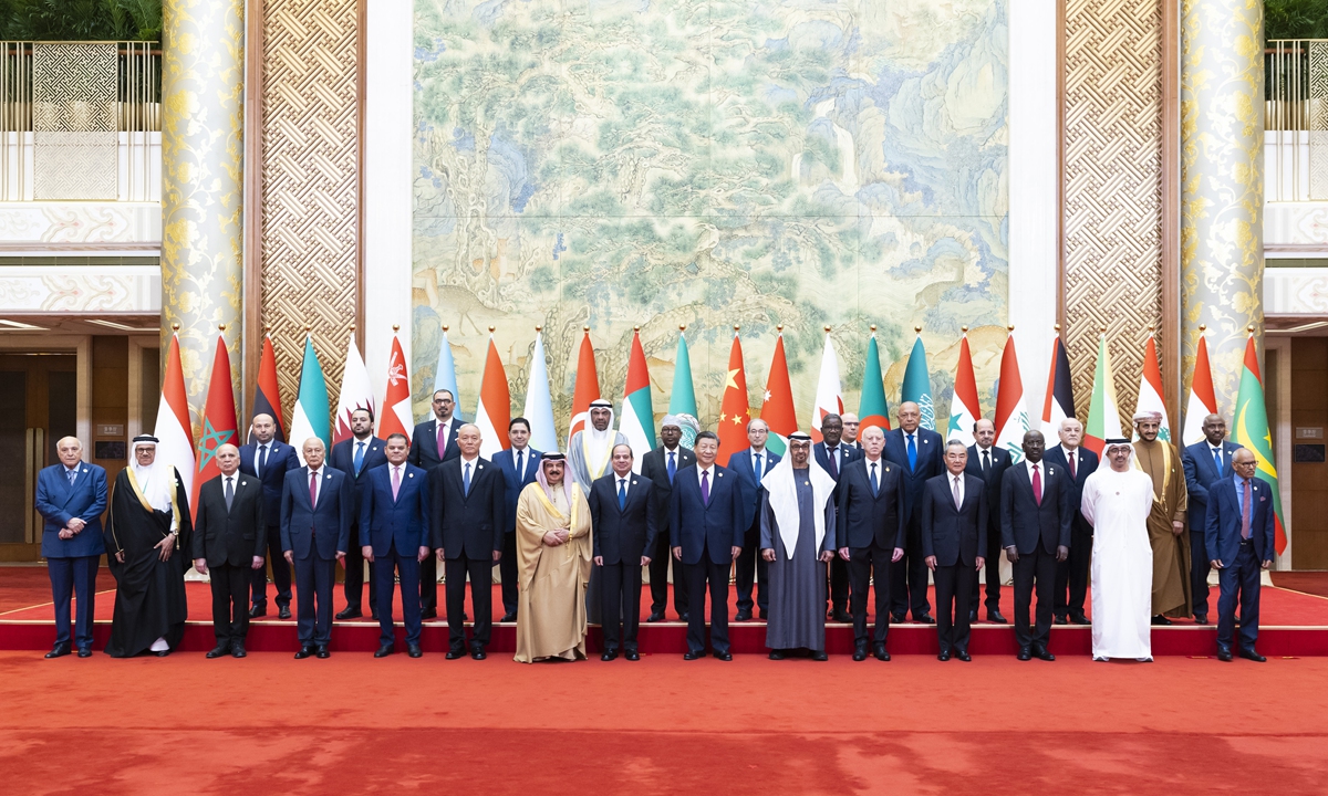 China to build relations with Arab a model for maintaining world peace and stability: Xi