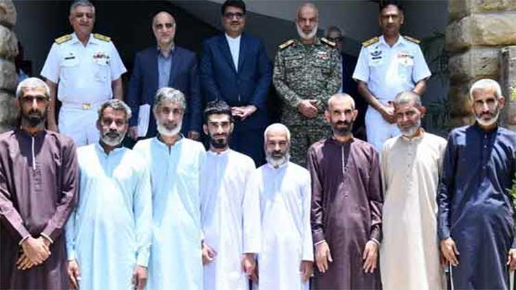 Pakistan Navy hands over 8 Iranian fishermen to diplomatic authorities: ISPR