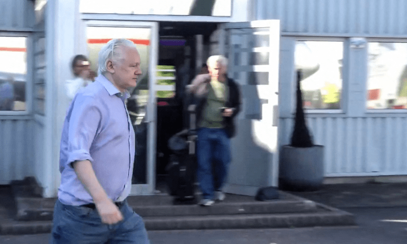 Julian Assange to be released following guilty plea to US espionage charges