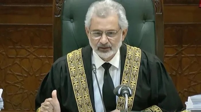 CJP rules out Imran's audio leaked from Supreme Court