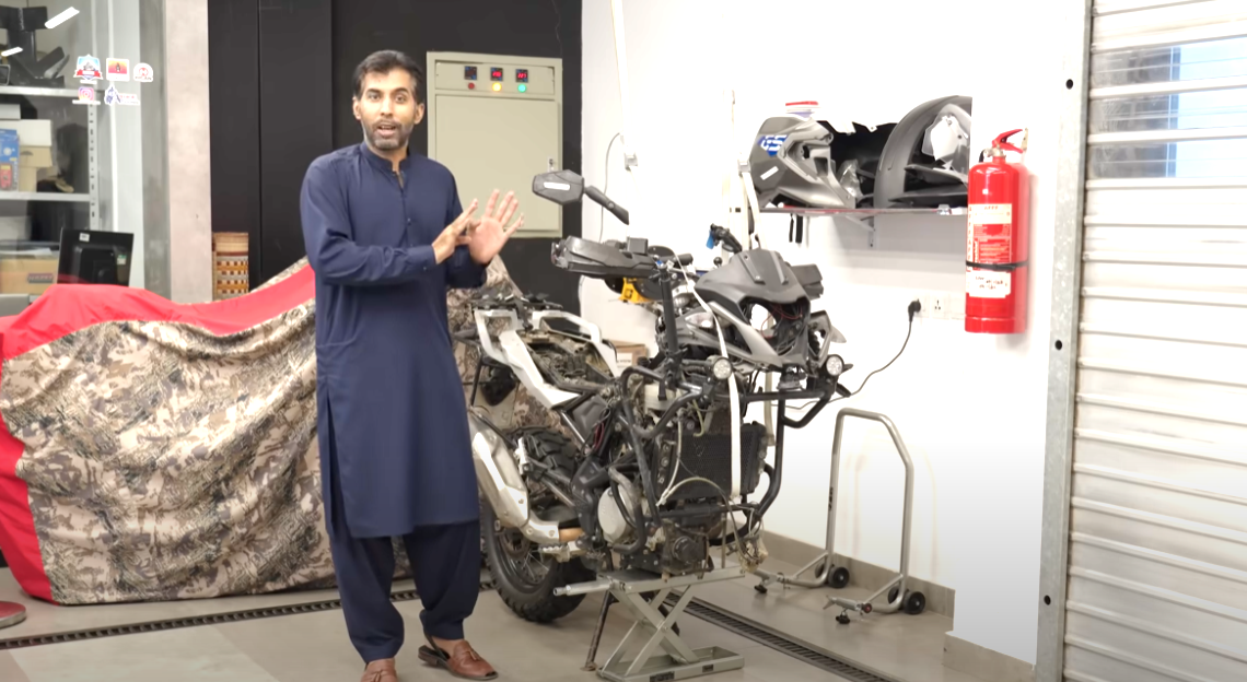 Lahore customs charge whopping amount to release famous vlogger's motorbike