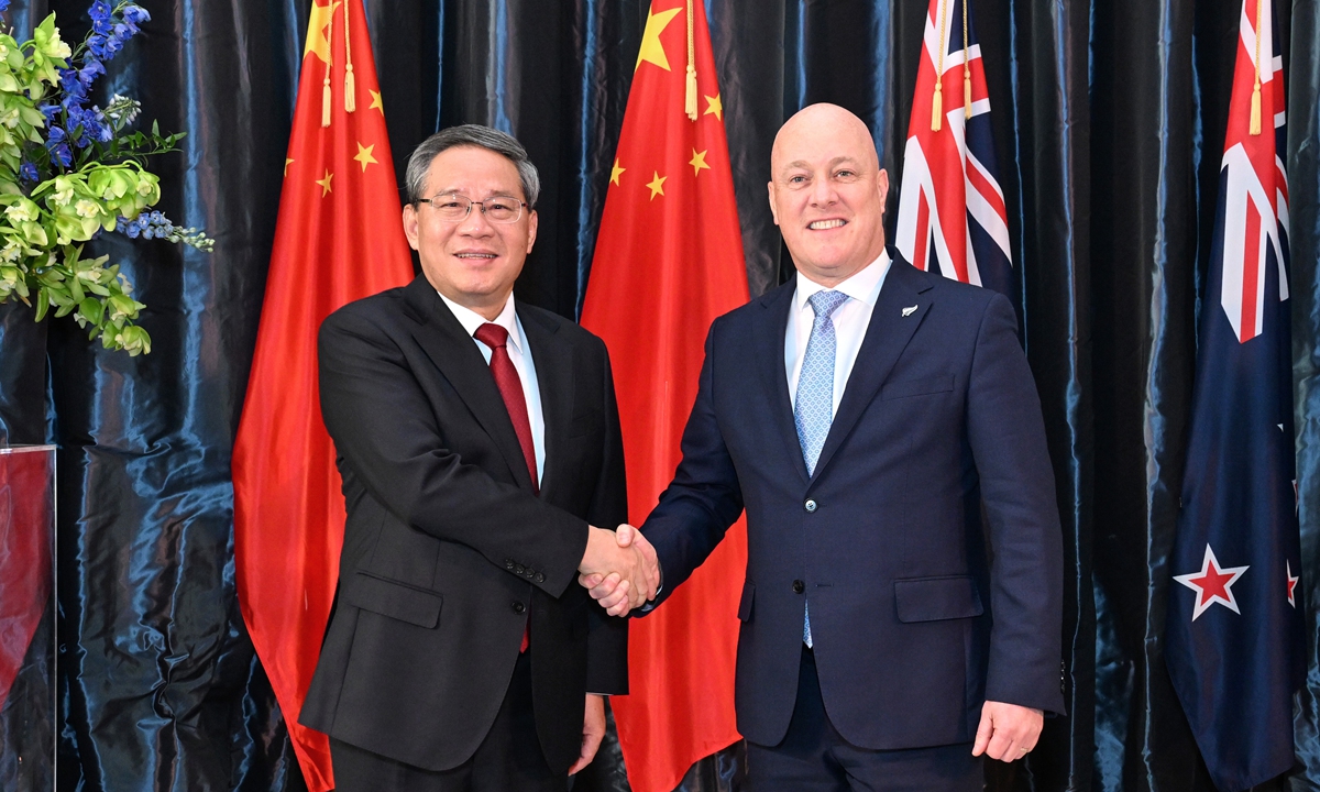 Chin, New Zealand vow to expand trade, exchanges